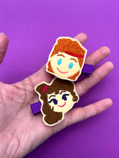 Couple Inspired Hair Clips