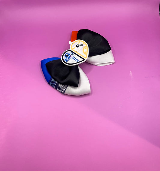 Droid Inspired Hair Bow