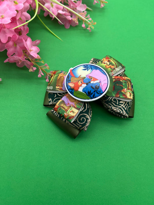Fox Love Inspired Hair Bow