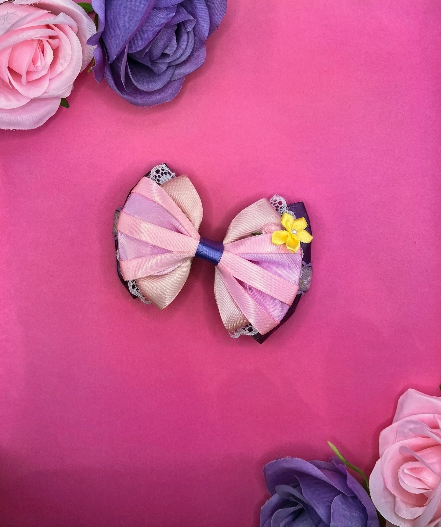 Tower Princess Inspired Hair Bow