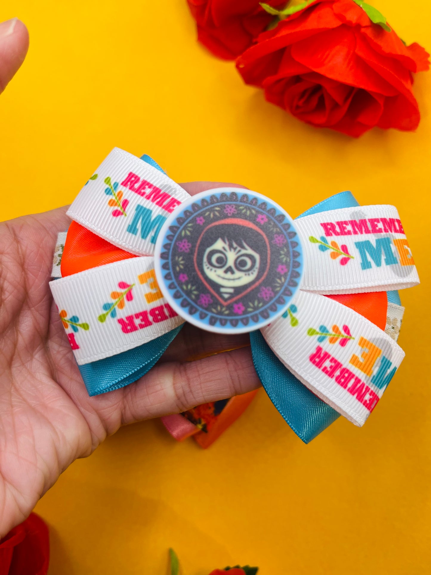 Day of the Dead Inspired Bows