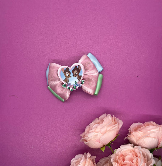 Deer Inspired Hair Bow