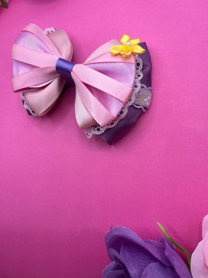 Tower Princess Inspired Hair Bow