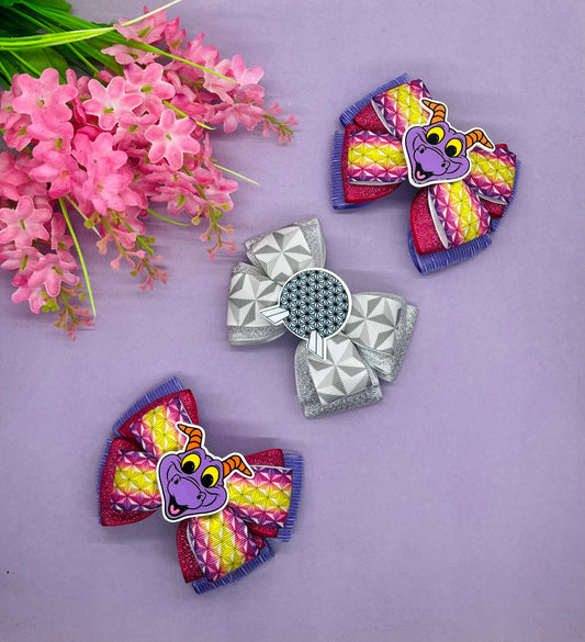 Park Inspired Hair Bow