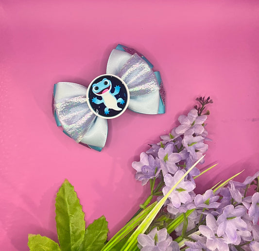 Salamander Inspired Hair Bow