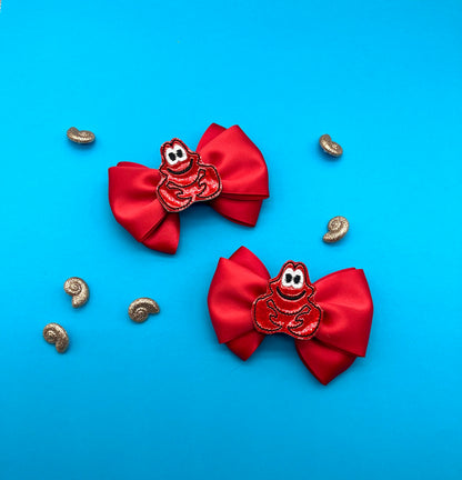 Mini Crab Inspired Bow