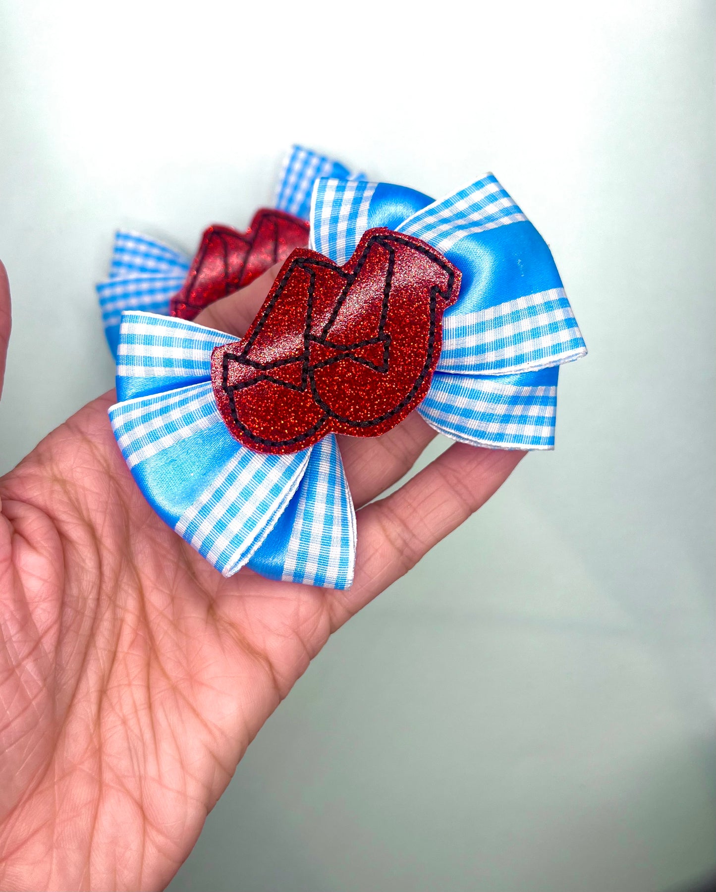 Mini Slippers Inspired Bow