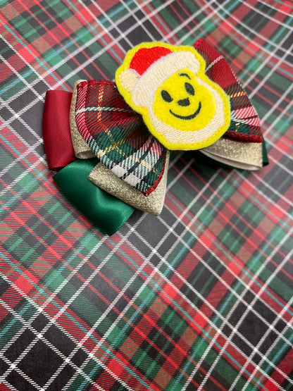 Christmas Bear Inspired Bow