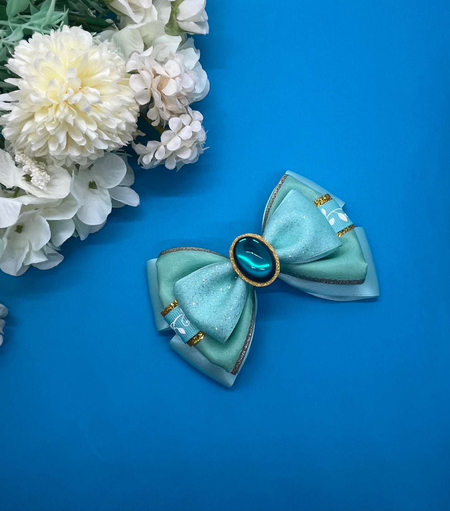 Arabian Princess Inspired Hair Bow