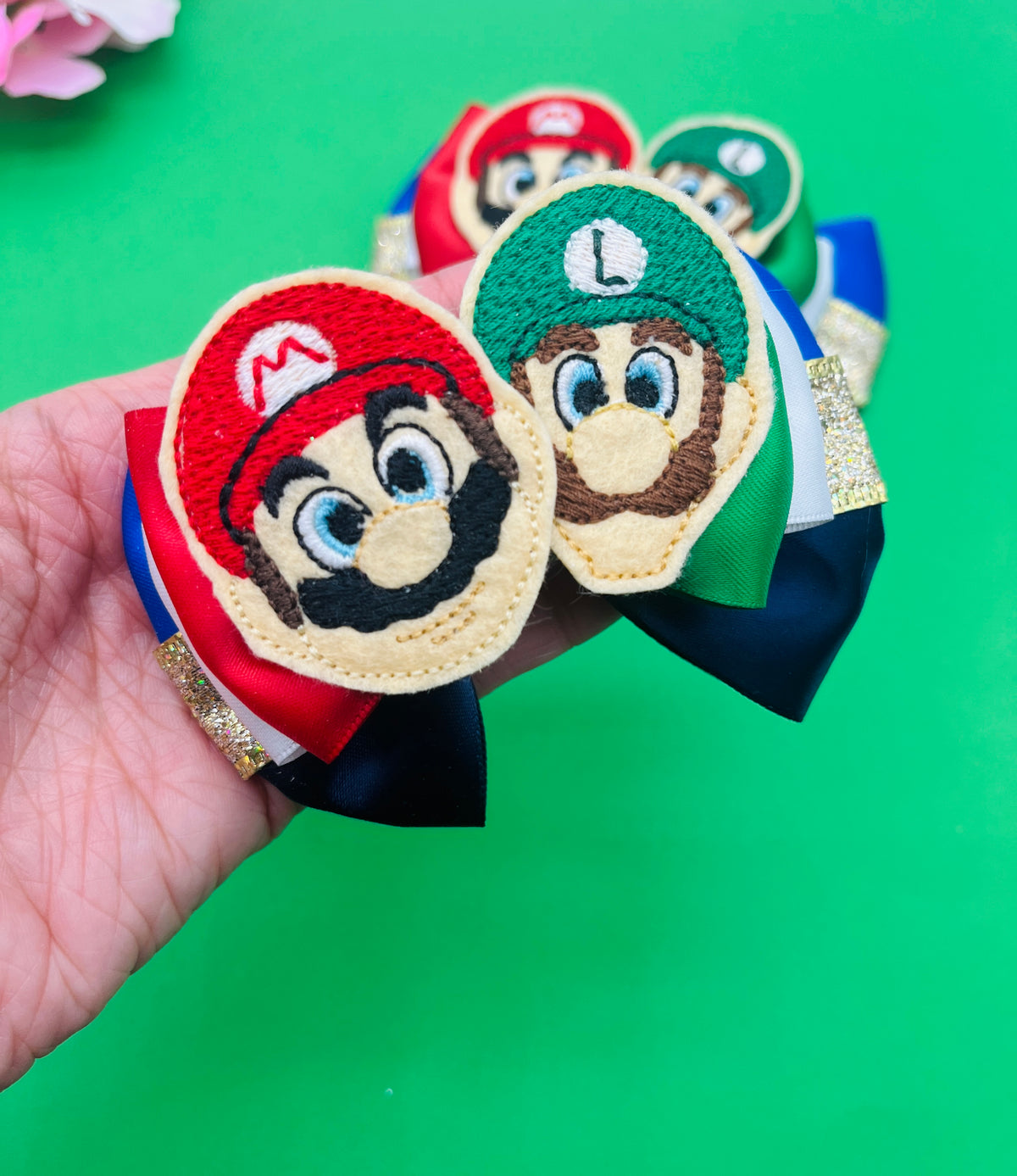Gamer Bros Inspired Mashup Bow