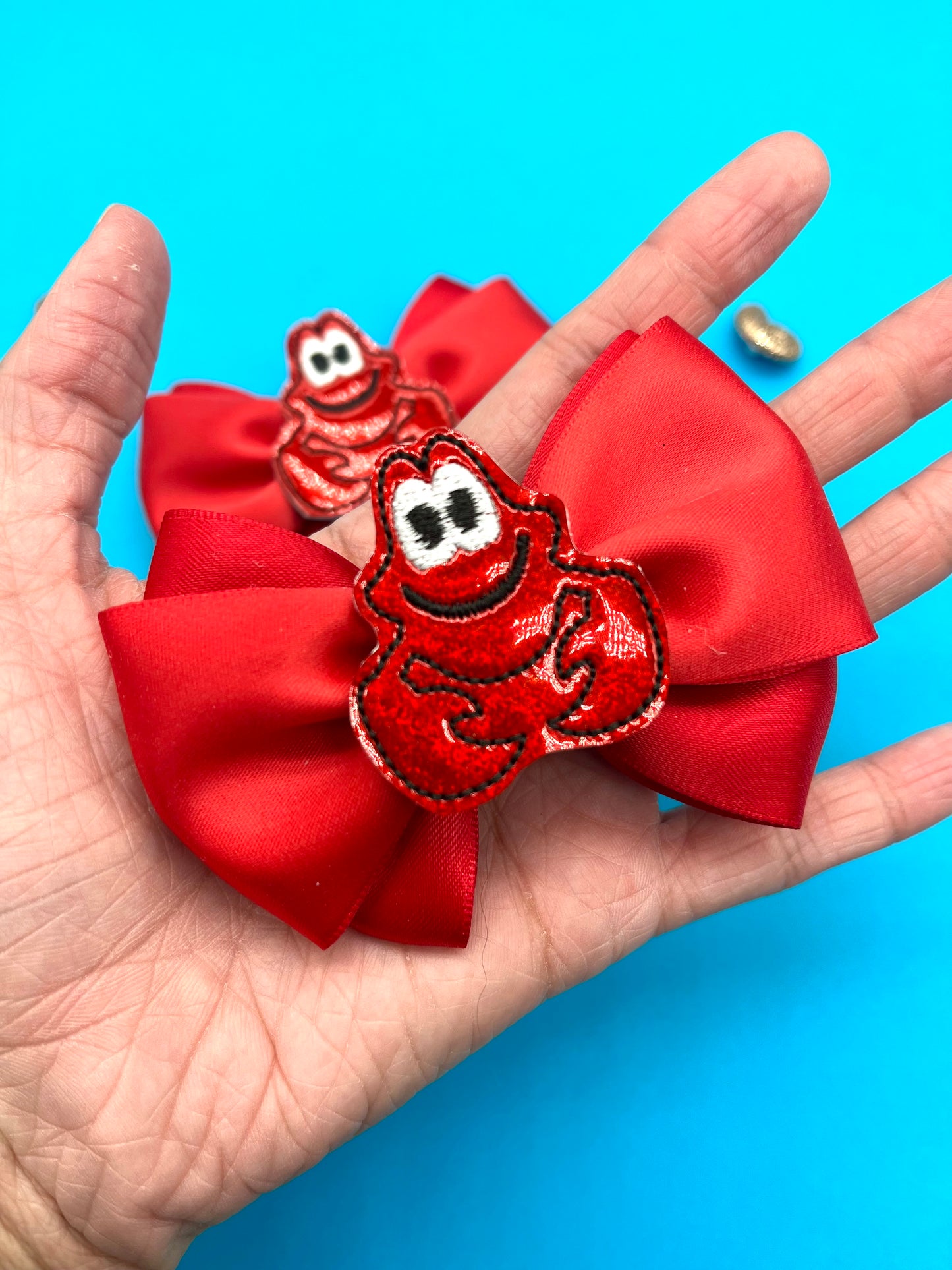 Mini Crab Inspired Bow