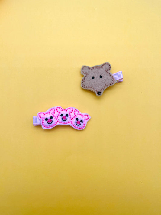 Mini Three Little Pigs Fairytale Inspired Clips