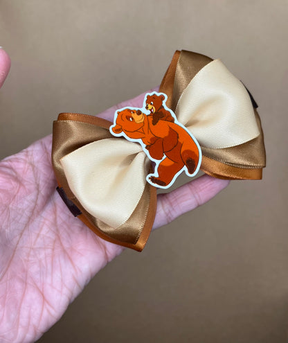 Bear Inspired Hair Bow