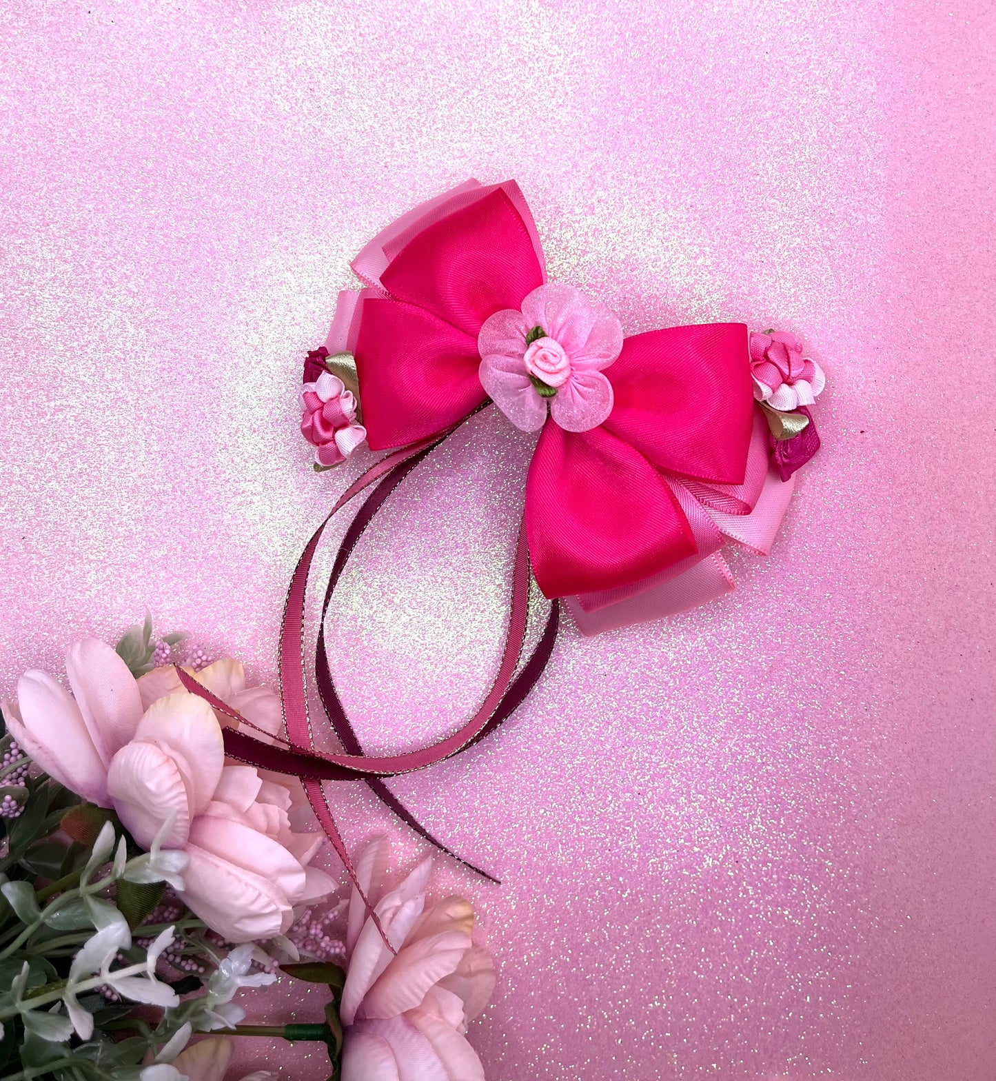 Sugarplum Fairy Inspired Hair Bow