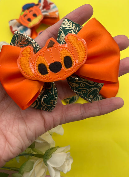 Mini Pumpkin Inspired Bows