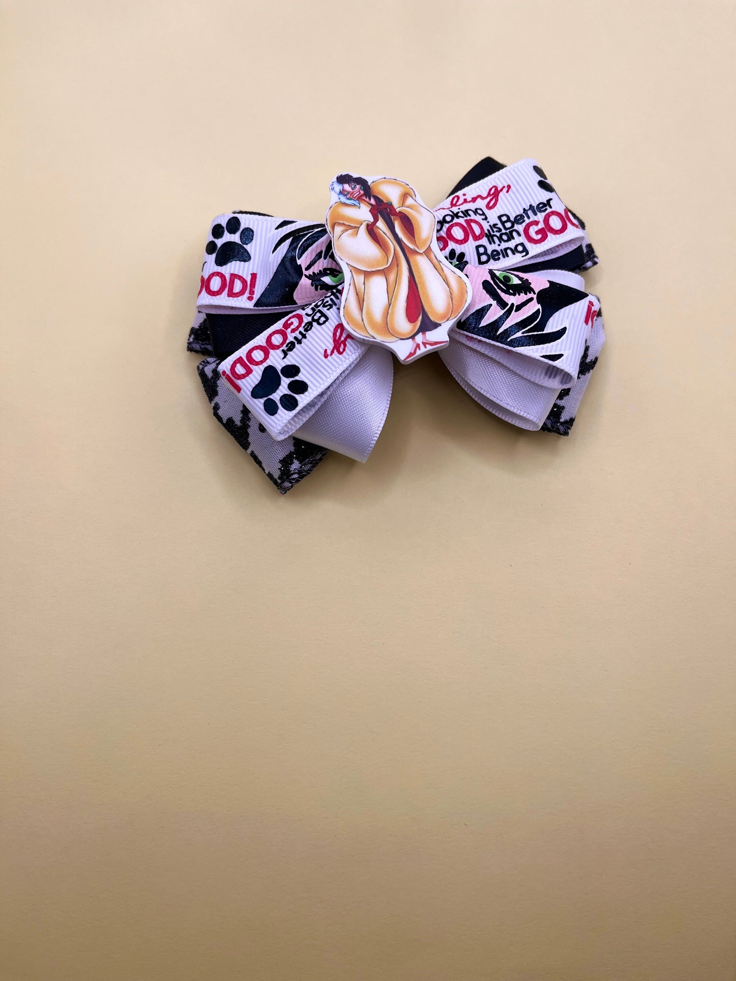 Dog Napper Inspired Hair Bow