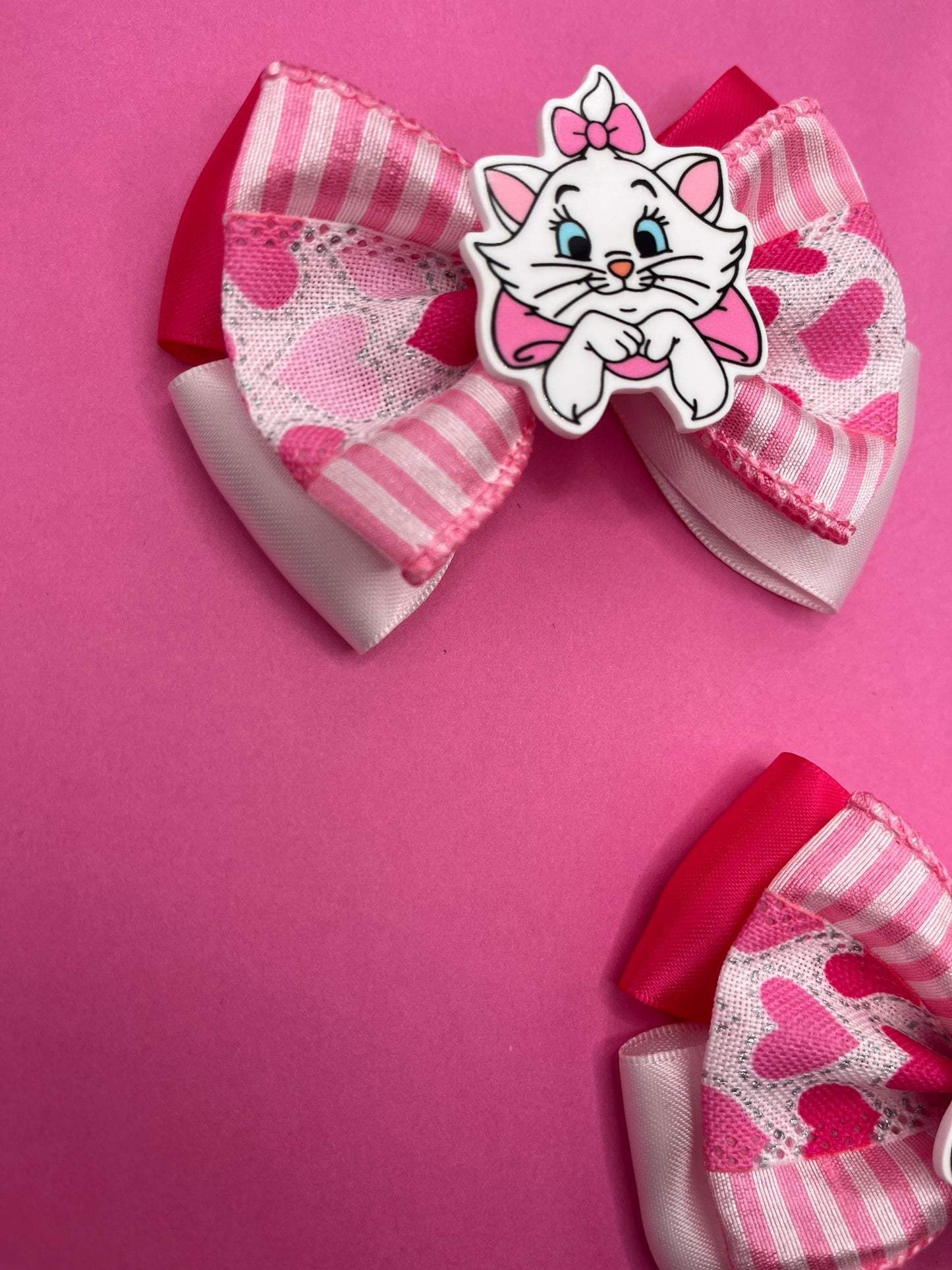 Cat Inspired Hair Bow
