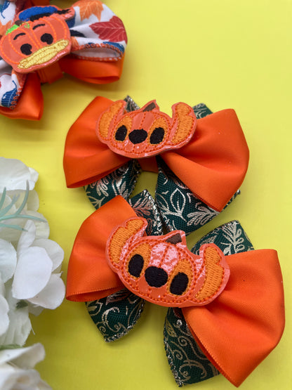 Mini Pumpkin Inspired Bows