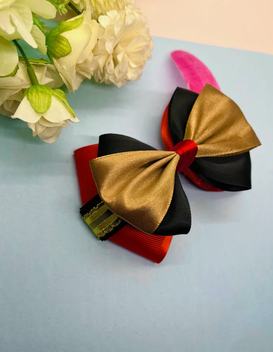 Prince Inspired Hair Bow