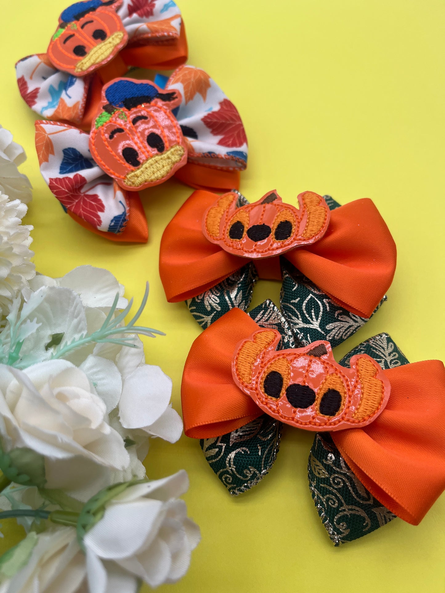 Mini Pumpkin Inspired Bows