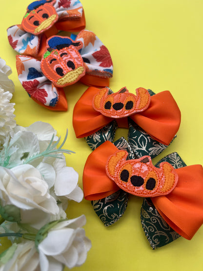 Mini Pumpkin Inspired Bows