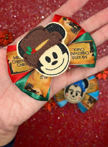Mini Dickens Inspired Hair Bows