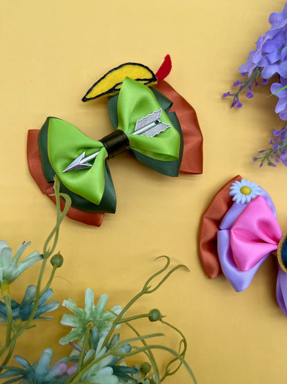 Fox and Maid Inspired Hair Bows