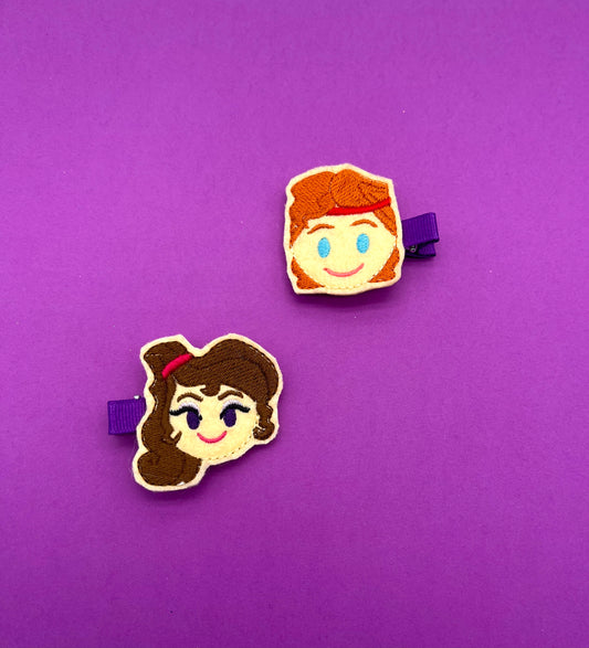 Couple Inspired Hair Clips