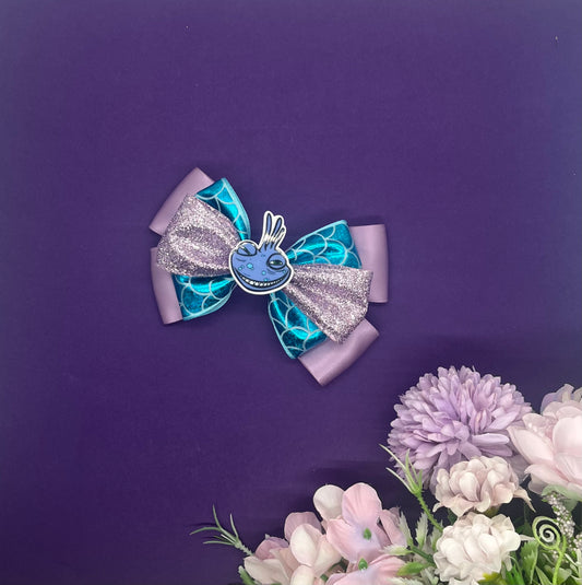 Monster Inspired Hair Bow