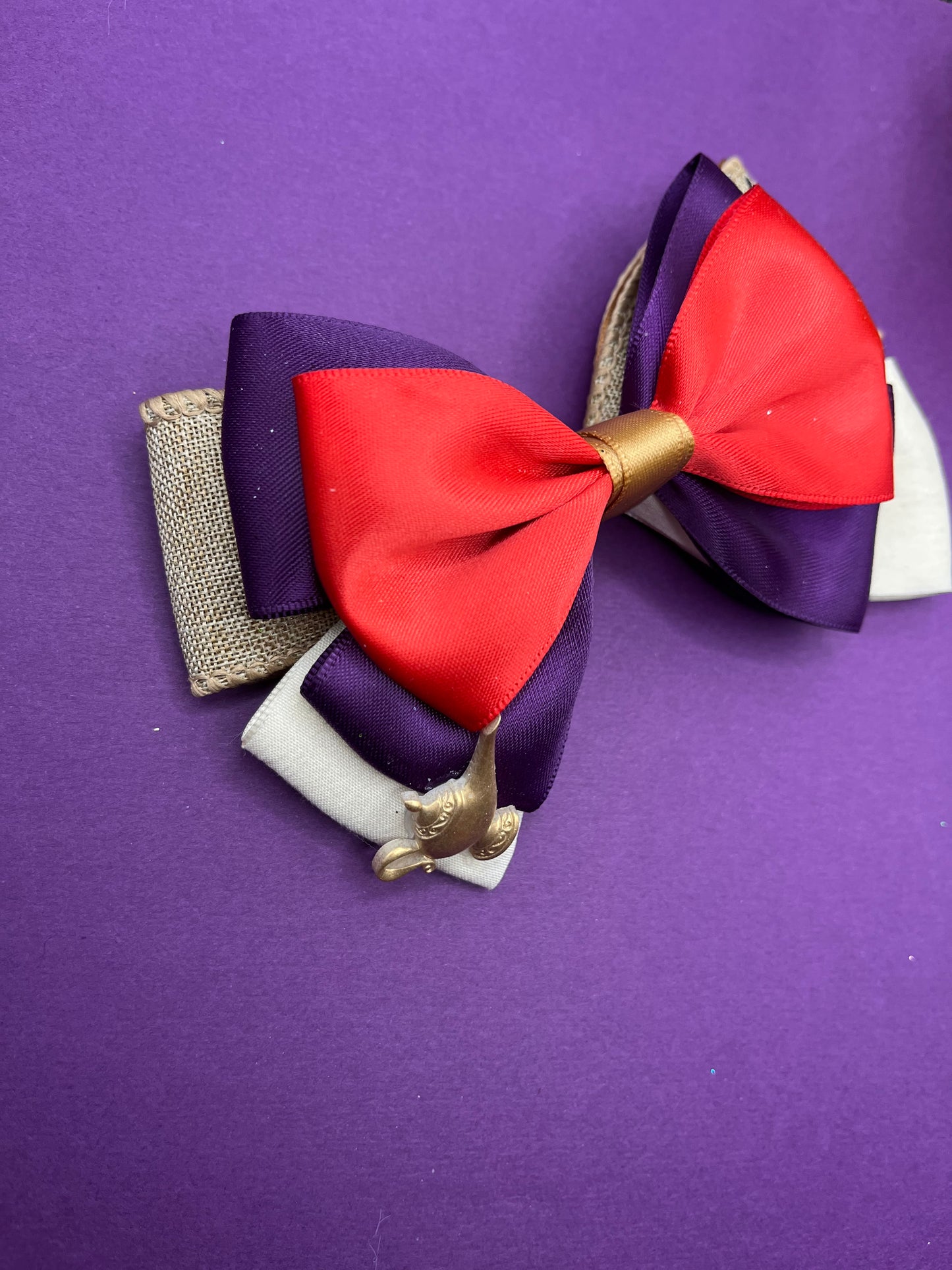 Magic Lamp Prince Inspired Hair Bow