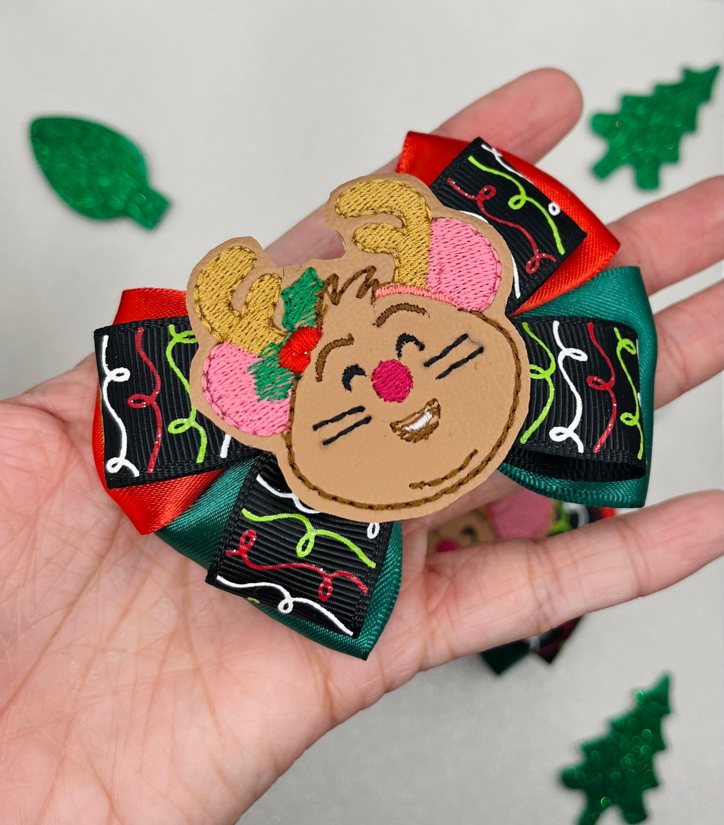Mini Mice Inspired Holiday Bows