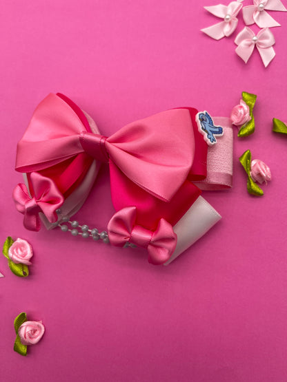 Pink Ballgown Princess Inspired Hair Bow