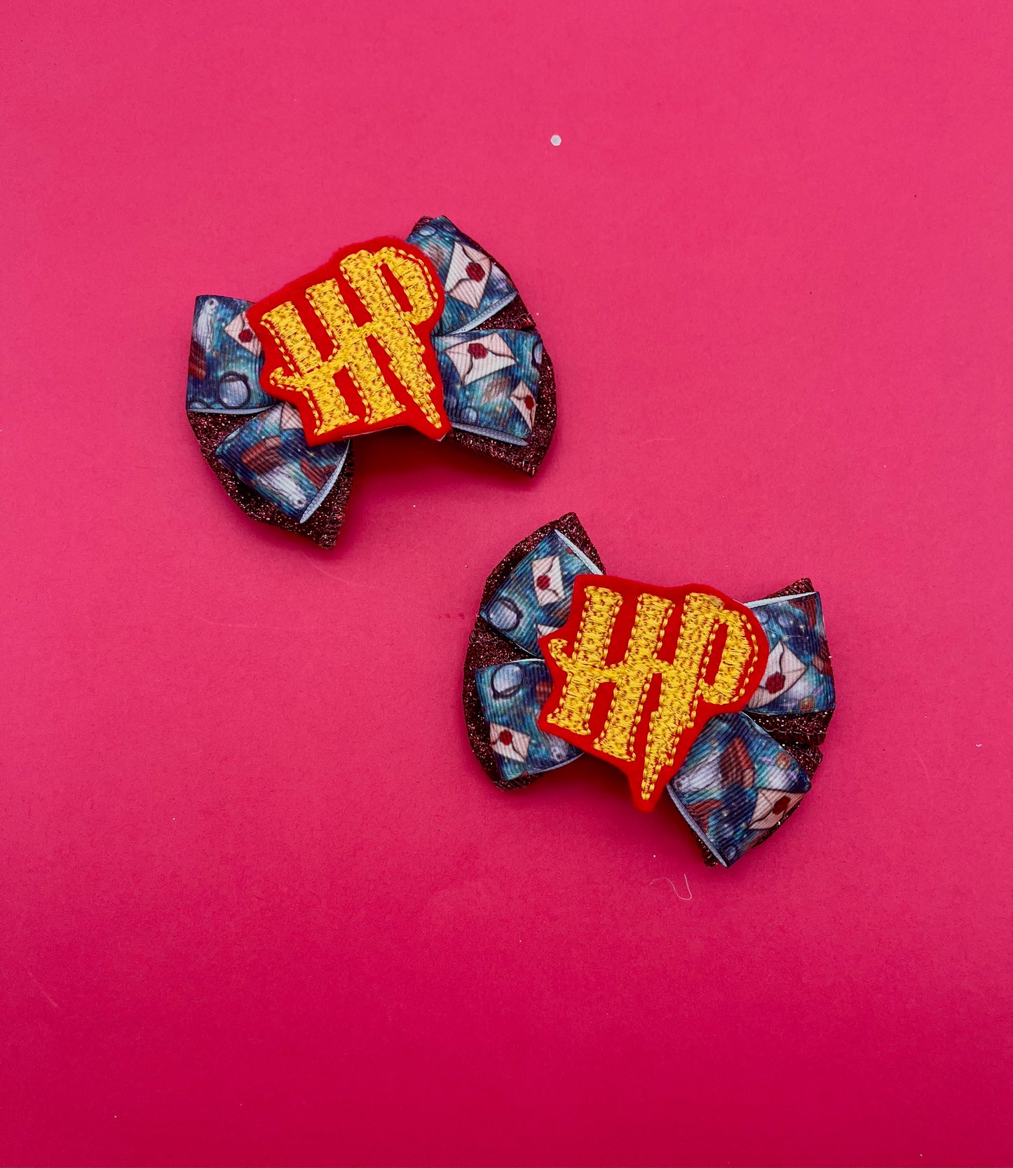 Mini Letter Inspired Bow