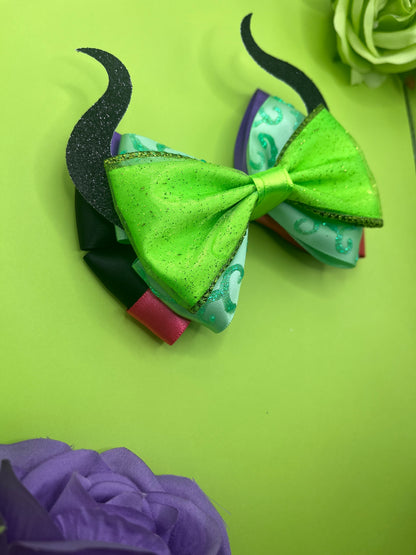 Wicked Fairy Inspired Hair Bow