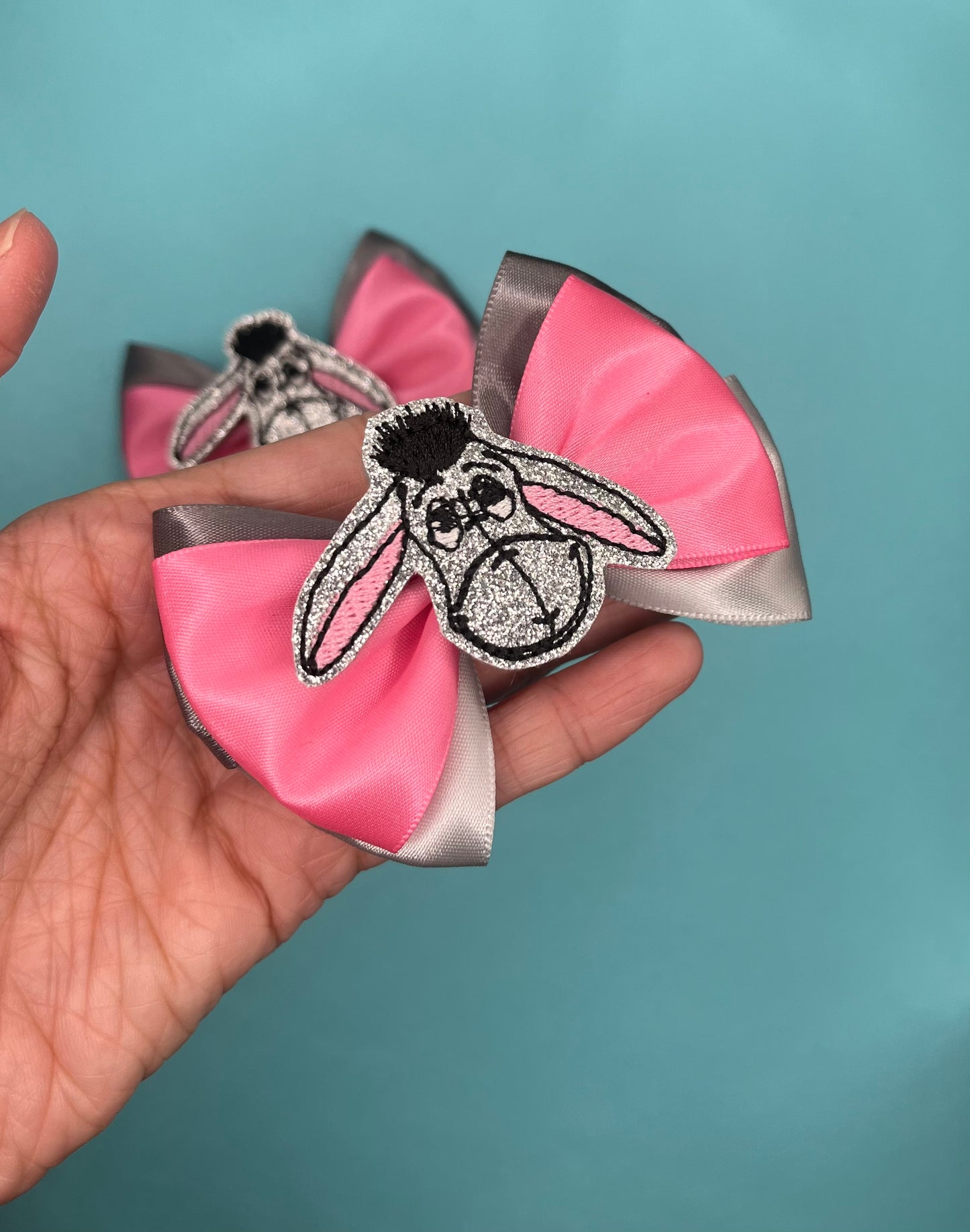 Mini Donkey Inspired Bow