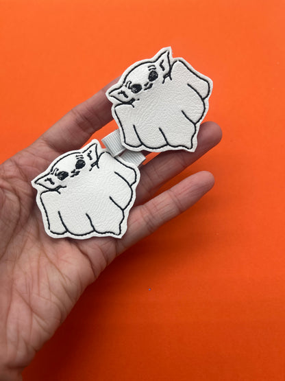 Ghost Hair Clips