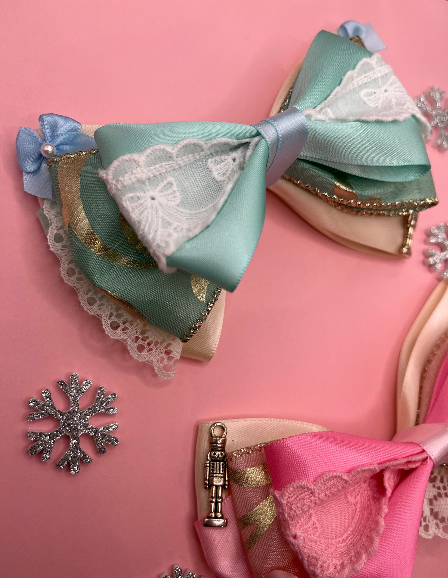 Christmas Ballerina Inspired Hair Bows