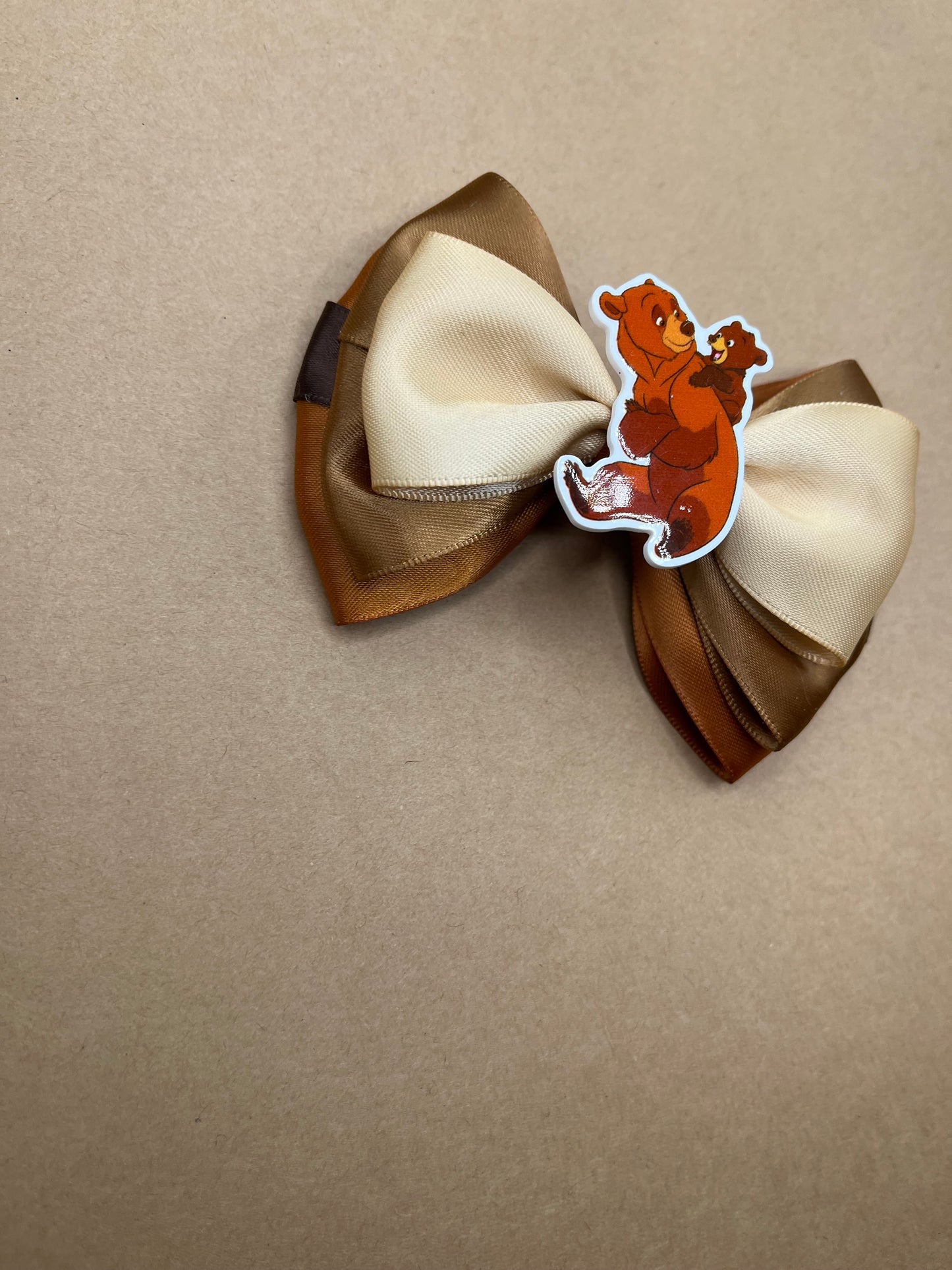 Bear Inspired Hair Bow