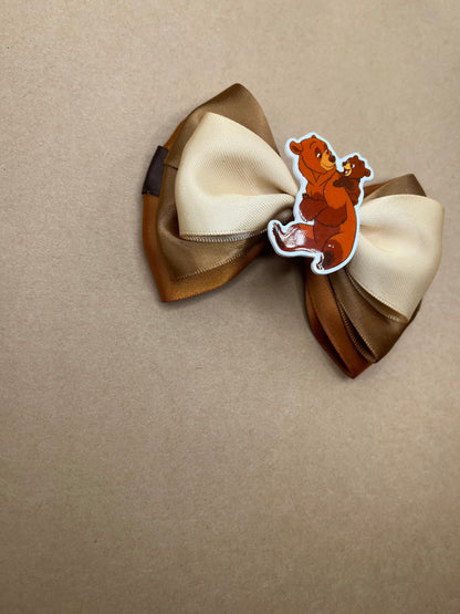 Bear Inspired Hair Bow