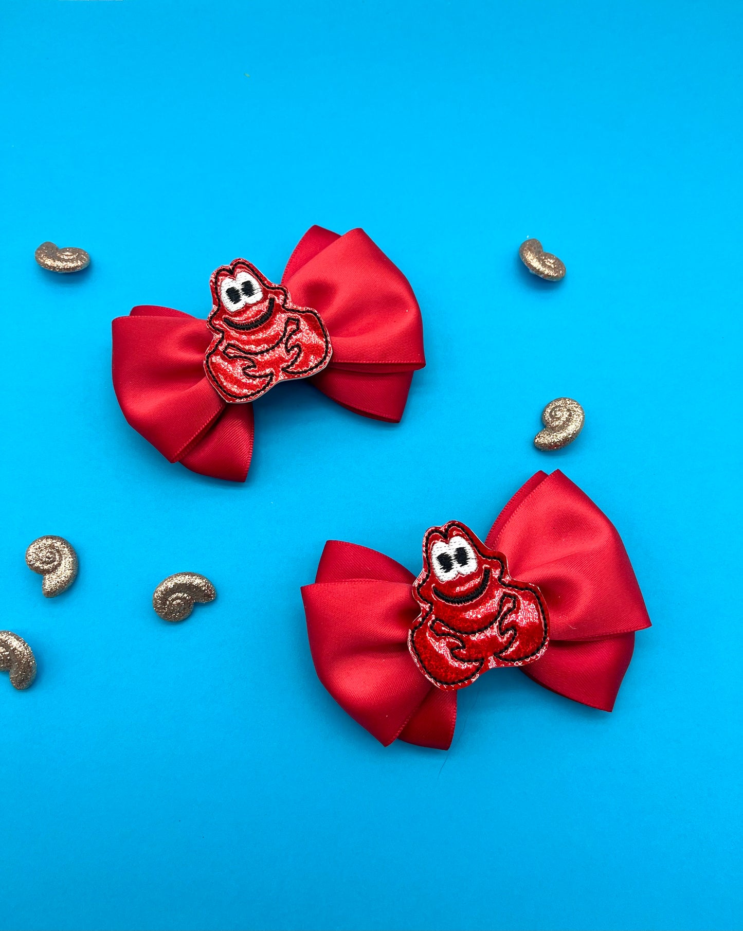 Mini Crab Inspired Bow