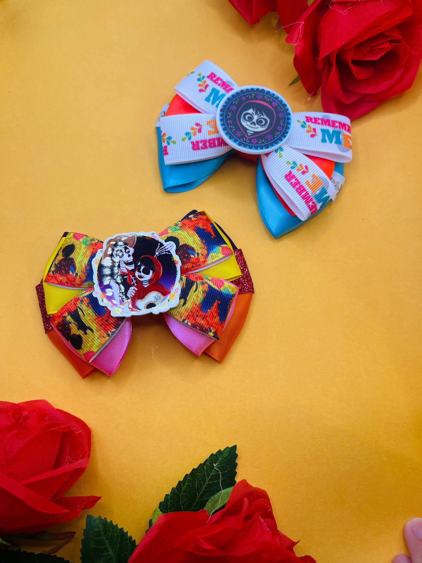 Day of the Dead Inspired Bows