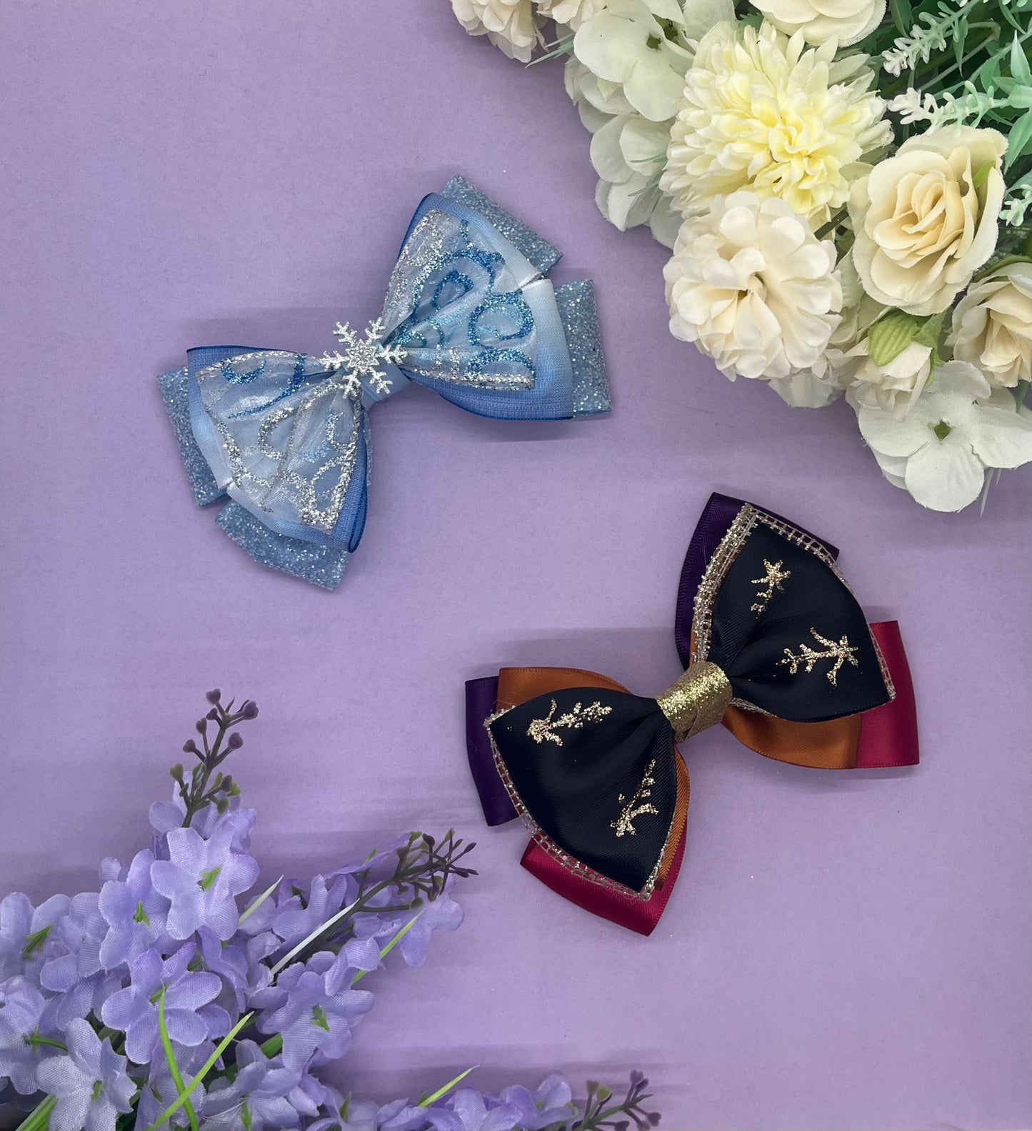 Icy Adventure Inspired Bows