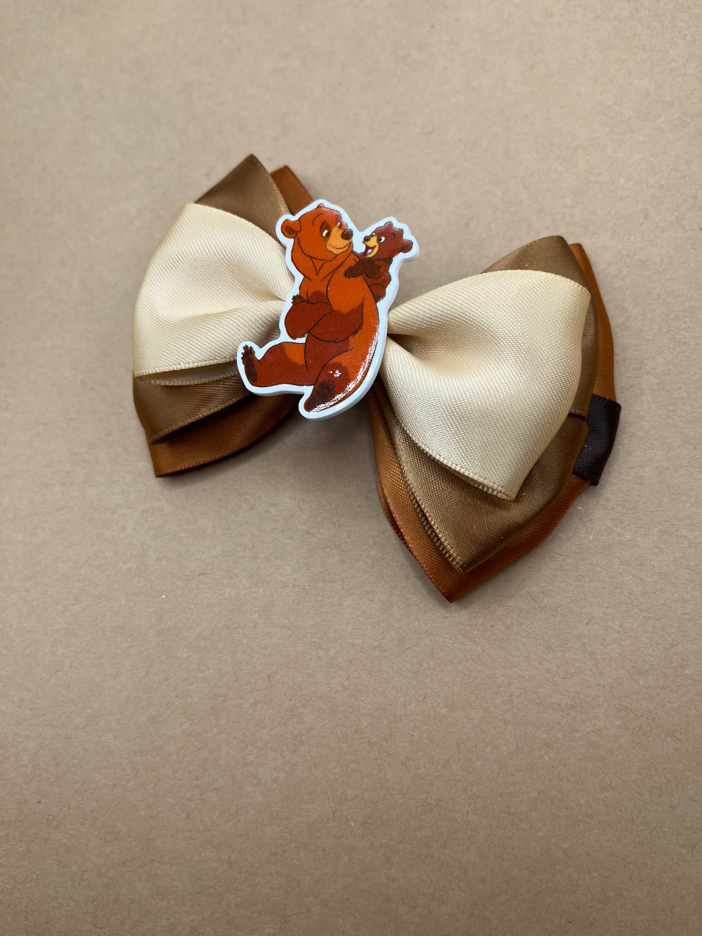 Bear Inspired Hair Bow