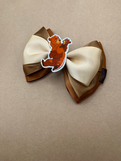 Bear Inspired Hair Bow