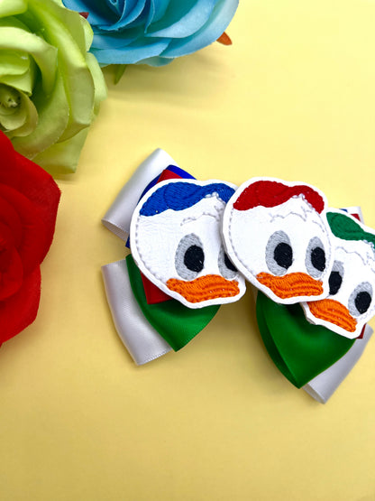Feathered Brothers Inspired Hair Bow