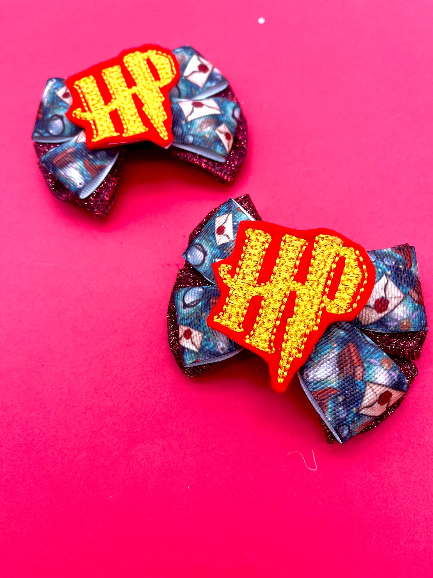 Mini Letter Inspired Bow