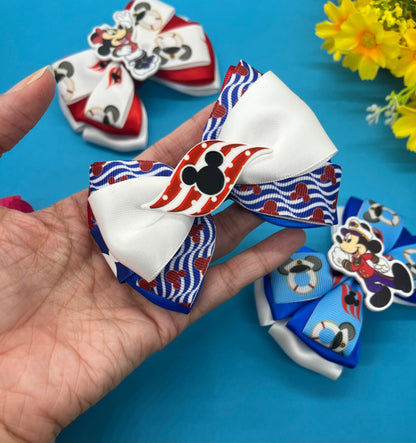 Park Inspired Hair Bows