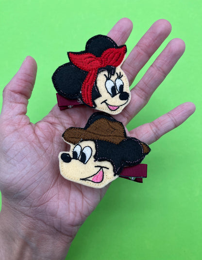 Mouse Hair Clips