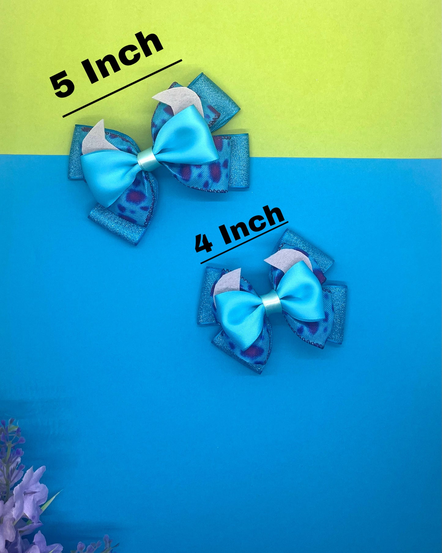 Monster Inspired Hair Bow