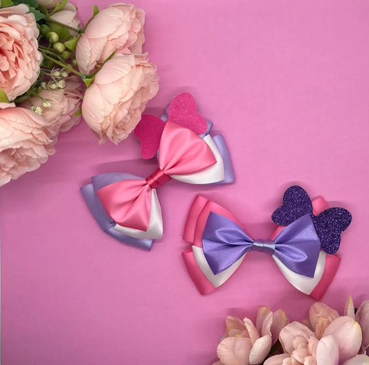 Duck Inspired Hair Bows